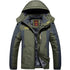 DAMEN SKIJACKE MIT KAPUZE UND MEHREREN TASCHEN